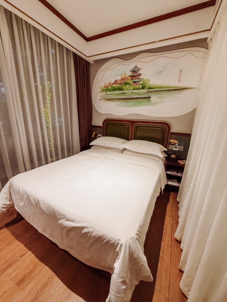 our bedroom at nostalgia s hotel chengdu