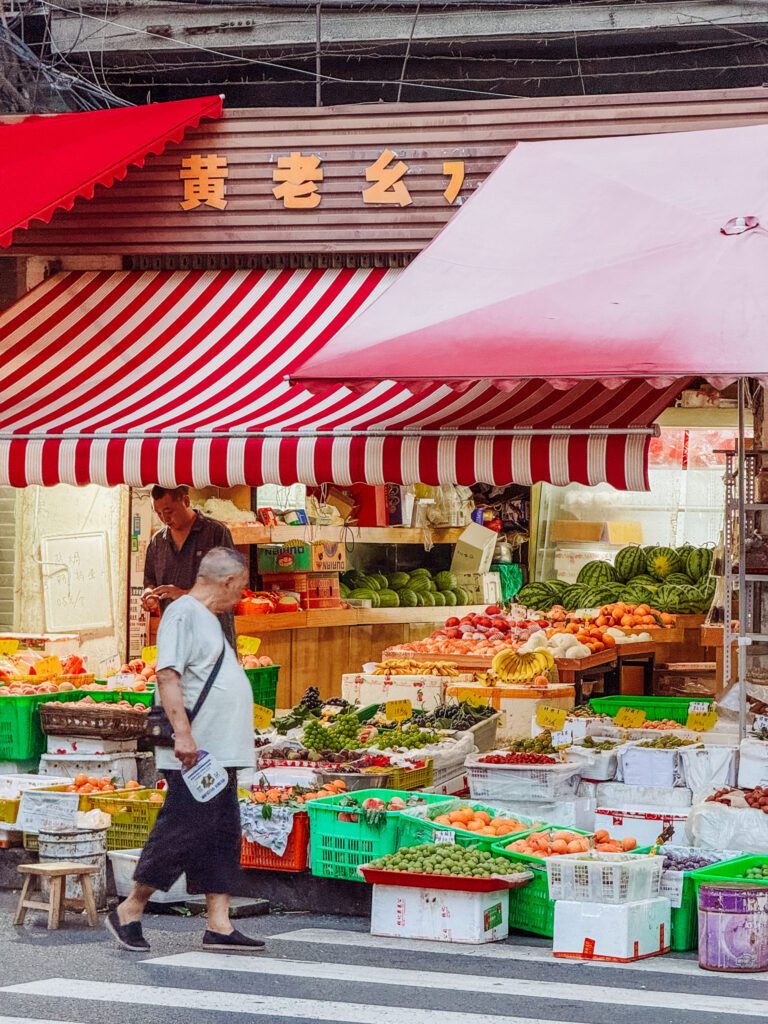 local street scenes near nostalgia S hotel chengdu