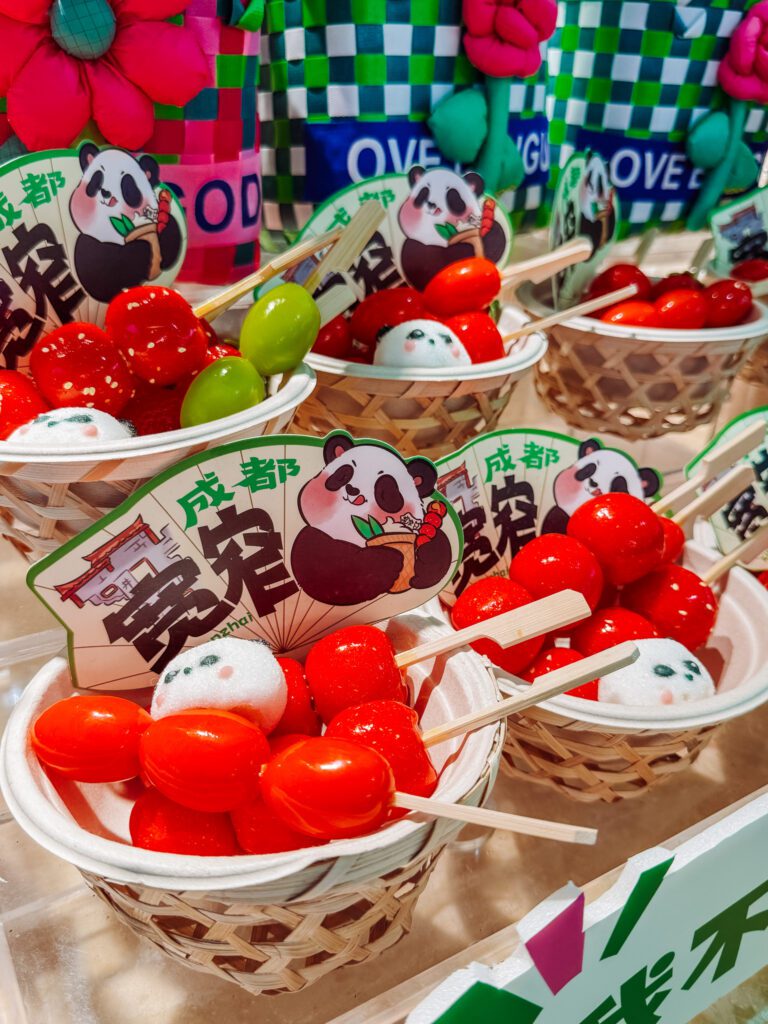 chengdu is full of cute panda themed food