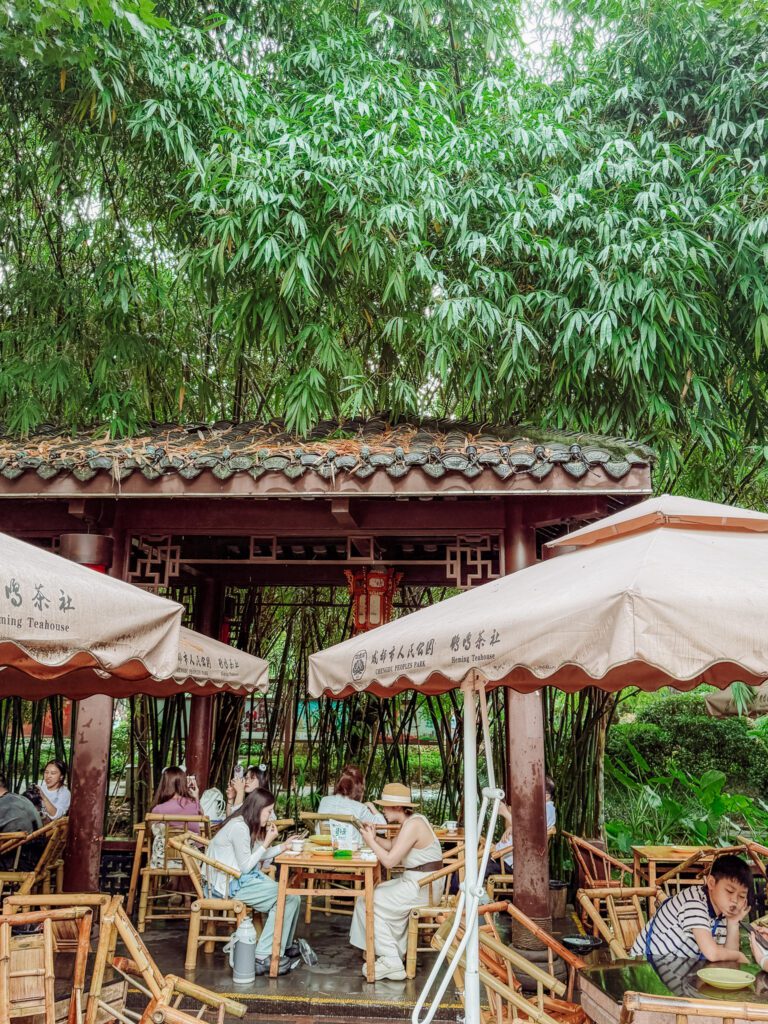 teahouse in people's park
