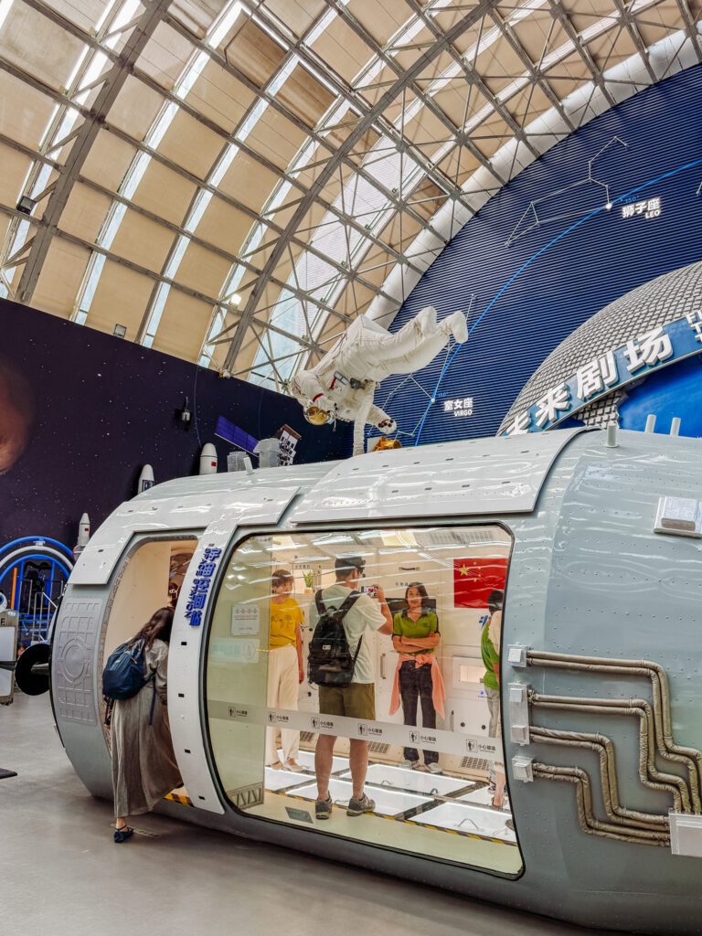 science museum in tianfu square chengdu