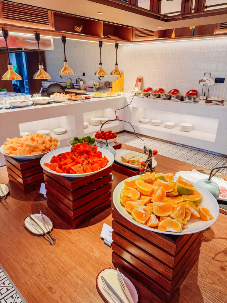 breakfast at ur cove by hyatt wenshu chengdu